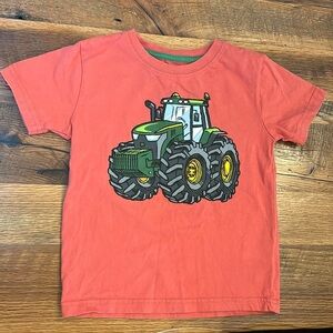 John Deere Orange Rust Short Sleeve Tractor T-Shirt Size 4T